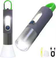 Digital Thunder X LED2835 Ultra-Bright Waterproof Rechargeable Zoomable Torch Light